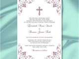 Catholic Wedding Invitation Wording Sacrament Catholic Wedding Invitation Template Diy Elegant Wine Red