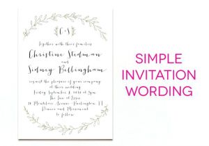 Catholic Wedding Invitation Wording Sacrament Invitation Card for Wedding Wording Gallery Invitation