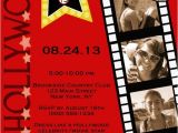 Celebrity Party Invitations Customized Hollywood Red Carpet Invitations