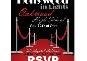 Celebrity Party Invitations Hollywood Red Carpet Invitations Shindigz