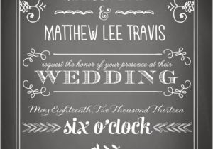 Chalkboard Wedding Invitation Template Free 26 Chalkboard Wedding Invitation Templates Free Sample