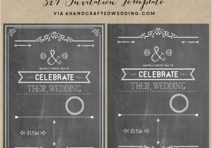 Chalkboard Wedding Invitation Template Free Index Of Postpic 2012 06