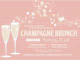 Champagne Brunch Bridal Shower Invitations Champagne Brunch Invitations 3 Different Options