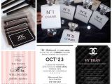 Chanel Inspired Bridal Shower Invitations Chanel themed Party Invitations A Birthday Cake