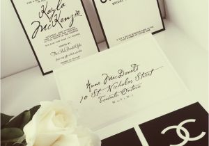Chanel themed Bridal Shower Invitations the Ultimate Chanel themed Bridal Shower