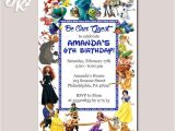 Character Birthday Party Invitations 549 Best Birthday Invitation Card Images On Pinterest