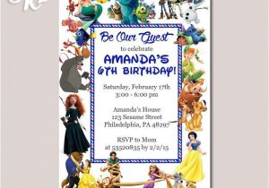 Character Birthday Party Invitations 549 Best Birthday Invitation Card Images On Pinterest
