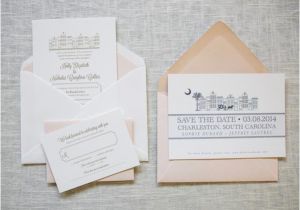 Charleston Sc Wedding Invitations Charleston Wedding Invitation Suite Dodeline Design