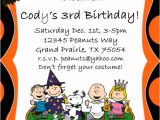 Charlie Brown First Birthday Invitations Items Similar to Peanuts Charlie Brown Halloween Party
