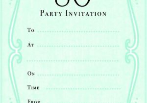 Cheap 80th Birthday Invitations Green 80th Birthday Party Invitation Jpg 585 873 80