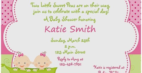 Cheap Baby Shower Invitations for Twins Baby Shower Invitation Inspirational Cheap Baby Shower