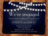 Cheap Engagement Party Invitations Online Rustic Outdoor Chalkboard Cheap Engagement Party