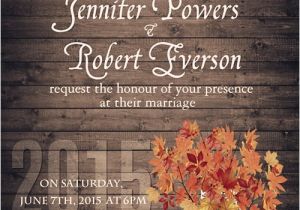 Cheap Fall themed Wedding Invitations Fall Wedding Invitations Samples for Autumn Wedding Ideas