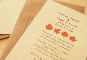 Cheap Fall themed Wedding Invitations Templates Fall themed Wedding Invitation Kits as Well with