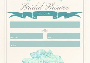 Cheap Fill In the Blank Bridal Shower Invitations Elegant Blooms Fill In the Blank Bridal Shower Invitation