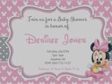 Cheap Minnie Mouse Baby Shower Invitations Free Minnie Mouse Baby Shower Invitations Baby