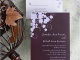 Cheap Plum Wedding Invitations top 5 Fall Wedding Colors for September Brides