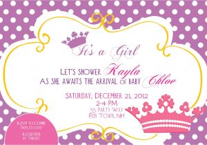 Cheap Princess Baby Shower Invitations Princess Baby Shower Invitations Cheap – Invitations Card