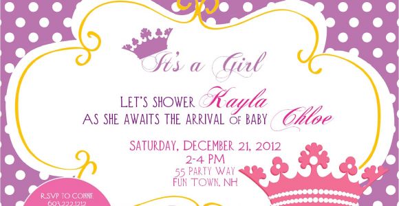 Cheap Princess Baby Shower Invitations Princess Baby Shower Invitations Cheap – Invitations Card