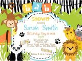 Cheap Safari Baby Shower Invitations Girl Jungle Safari Animal Baby Shower Invitations Tags Saf
