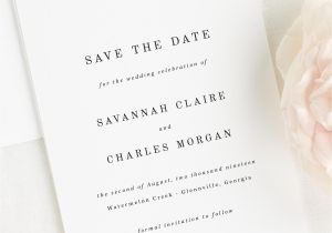 Cheap Wedding Invitations and Save the Dates Packages Savannah Save the Date Cards Save the Date Cards by Shine