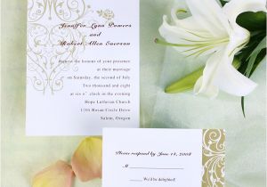 Cheap Wedding Invitations with Free Response Cards Affordable Wedding Invitations with Response Cards Free