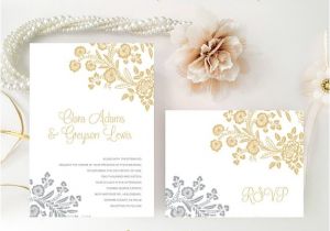 Cheap Wedding Invite Printing Cheap Wedding Invitations with Rsvp Postcard Printed On