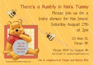 Cheap Winnie the Pooh Baby Shower Invitations Winnie the Pooh Baby Shower Invitations