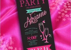 Cheapest Way to Send Wedding Invitations Diy Fun Neon Bachelorette Party Invitation A Cheap and