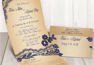 Cheapest Way to Send Wedding Invitations Elegant Lace Seal and Send Wedding Invitation Card Cheap