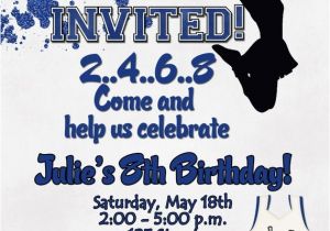 Cheerleading Birthday Party Invitations Cheerleading Birthday Party Invitation