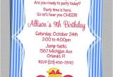 Cheerleading Birthday Party Invitations Custom Cheer Cheerleading Party Birthday Invitations Diy