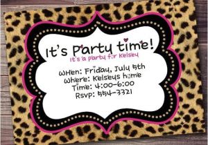 Cheetah Party Invitations Bachelorette Party Invitations Your Party Starts Here