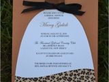 Cheetah Print Bridal Shower Invitations Best 25 Leopard Print Wedding Ideas On Pinterest
