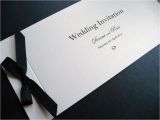 Cheque Book Wedding Invitation Template Cheque Book Wedding Invitation with A Black Ribbon Bow I