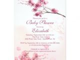 Cherry Blossom Baby Shower Invitations Elegant Pink Cherry Blossom Floral Baby Shower Custom