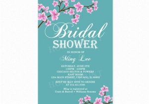 Cherry Blossom Bridal Shower Invitations Cherry Blossom Bridal Shower Invitation Bridal Shower