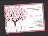 Cherry Blossom Bridal Shower Invitations Cherry Blossom Bridal Shower Invitation by Simply