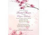 Cherry Blossom Bridal Shower Invitations Modern Cherry Blossom Bridal Shower Invitation 5" X 7
