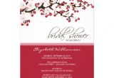 Cherry Blossom Bridal Shower Invitations Personalized Cherry Blossoms Invitations
