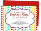 Childrens Birthday Party Invitation Templates Birthday Party Invitation Template Best Template Collection