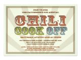 Chili Cook Off Party Invitation Good Old Fashioned Chili Cook F Party Invitation