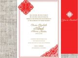 Chinese Wedding Invitation Template Free Download Diy Printable Chinese Wedding Celebration Invitation by Imleaf