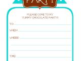 Chocolate Party Invitations Free Winter Chocolate Party Free Invites and Tags Julie