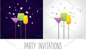 Christmas Cocktail Party Invitation Template 9 Cocktail Party Invitations Psd Eps or Ai format