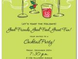 Christmas Cocktail Party Invitation Template Holiday Cocktail Party Invitation Wording Free Design