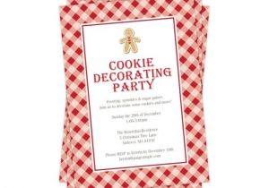Christmas Cookie Decorating Party Invitations Free Cookie Decorating Party Invitation Christmas Invitation