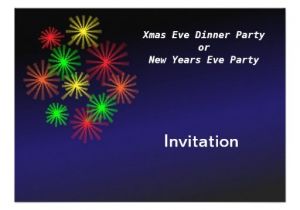 Christmas Eve Party Invitations Christmas Party or New Years Eve Party Invitation Zazzle