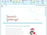 Christmas Holiday Party Email Invitation Template for Outlook Outlook Email Invitation Template Meeting Project Party On