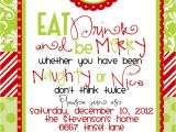 Christmas House Party Invitation Wording Funny Christmas Party Invitations Wording